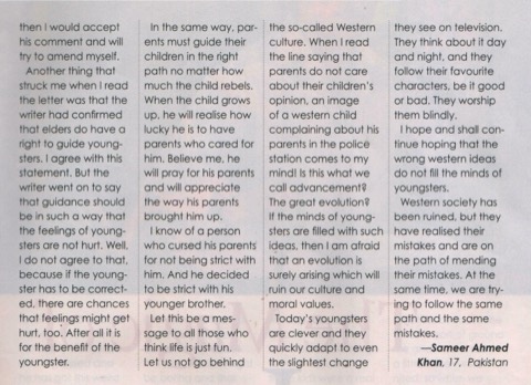 Correct Your Mistakes (Page 2) as it appeared in YT magazine
